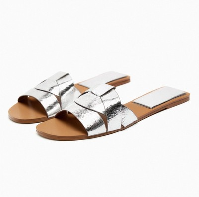 Simple Open Toe Back Hollow Sandals