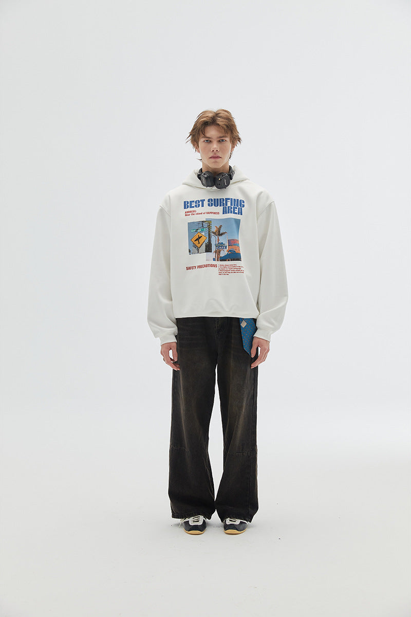 Sweat à capuche pour la meilleure zone de surf