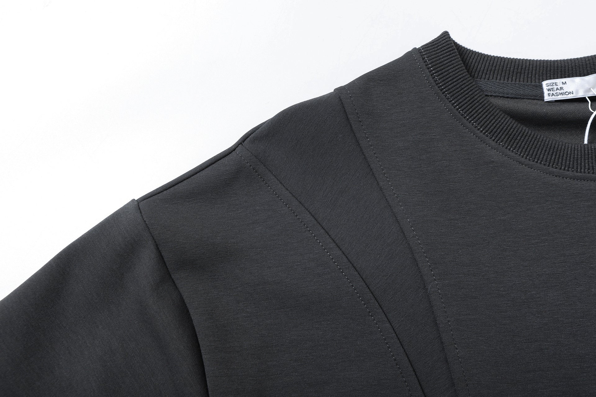 Patchwork Design Short Sleeve T-Shirt