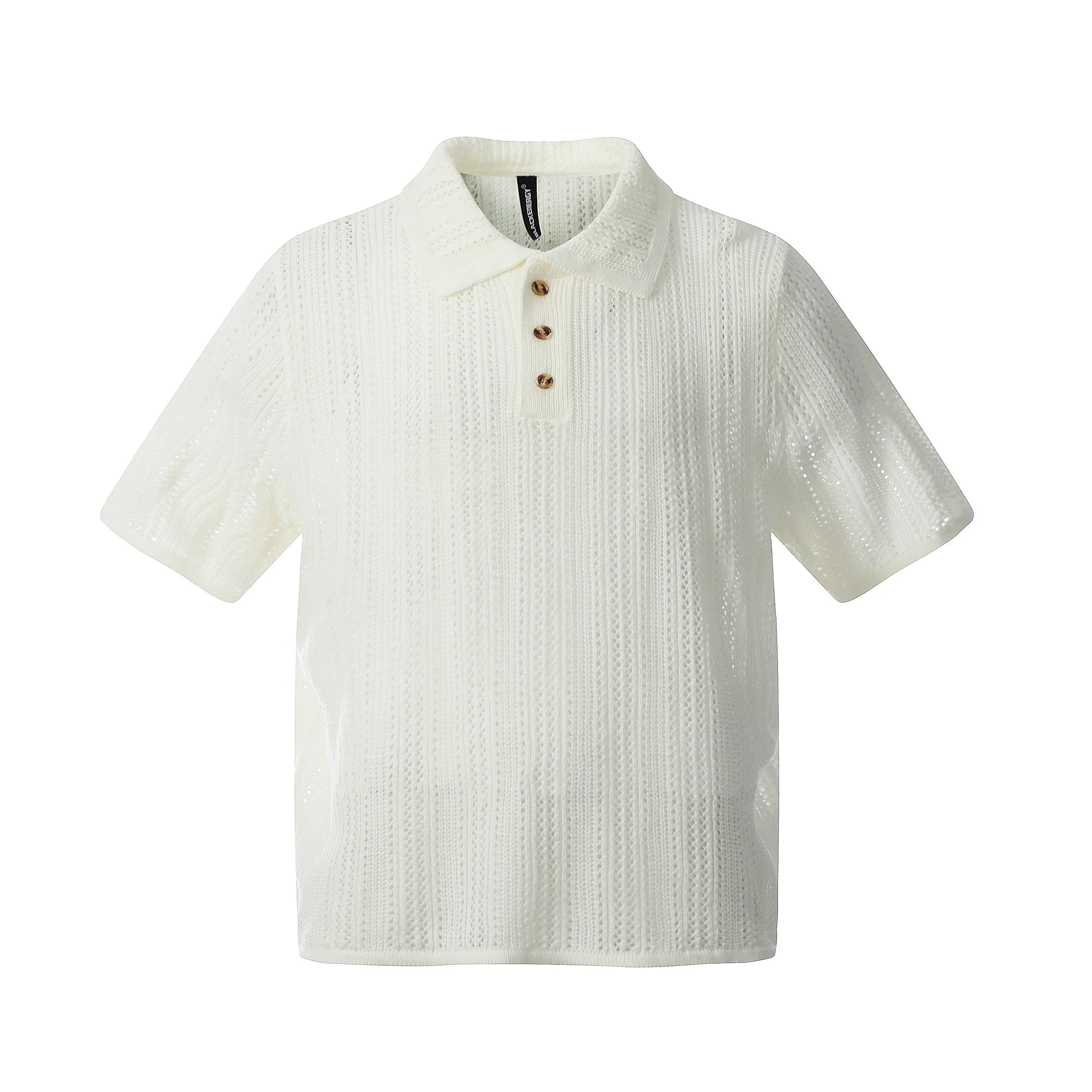 Summer Knit Short Sleeve Shirt