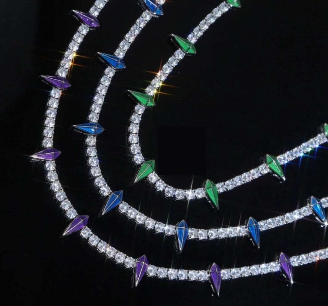 Black Panther Luminous Zircon Chain