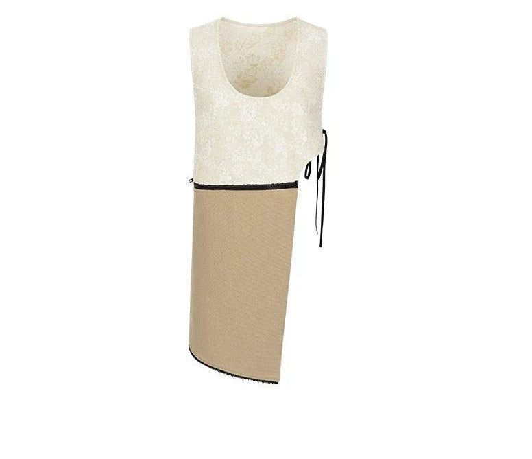 Gilet asymétrique réversible