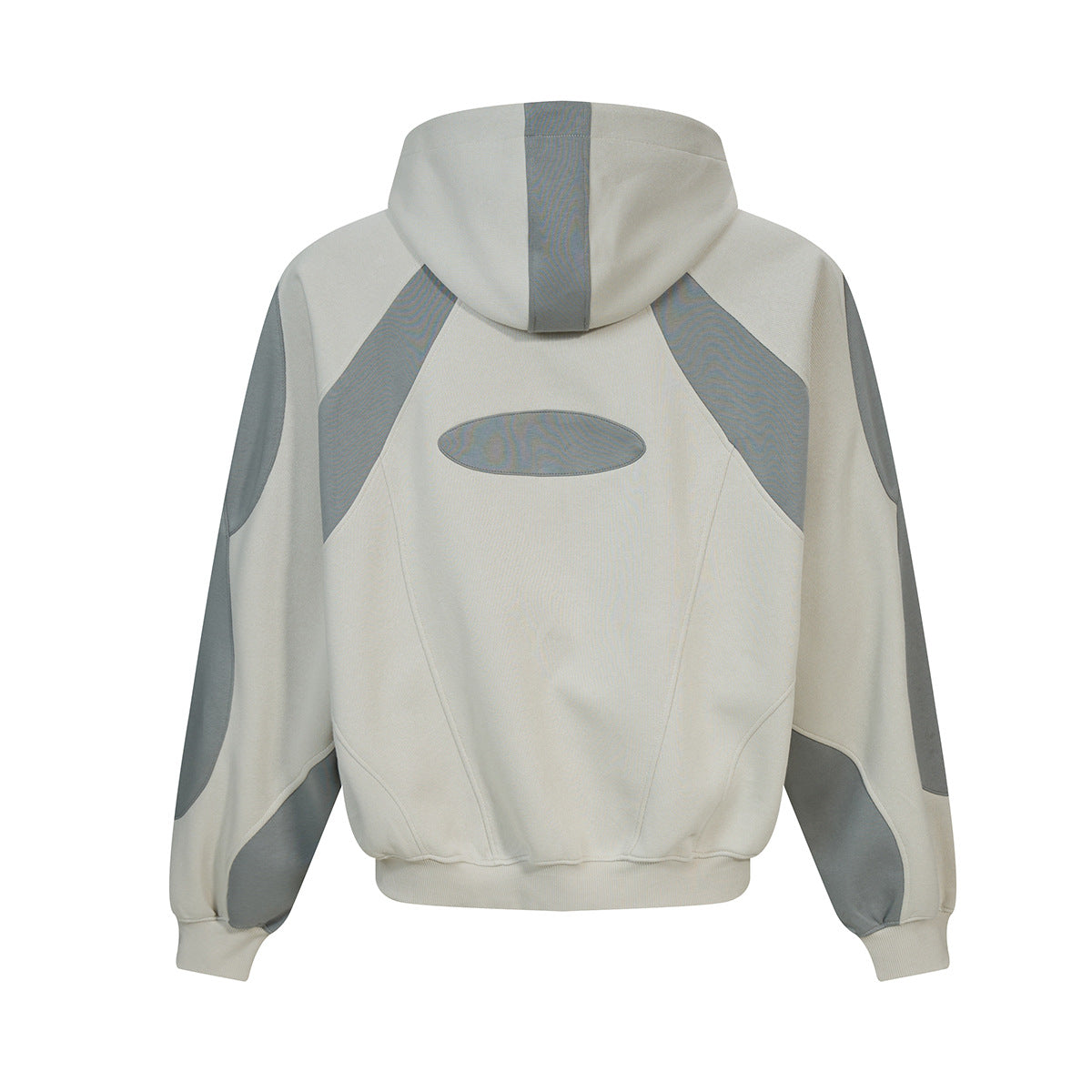 Panel Raglan Design Hoodie
