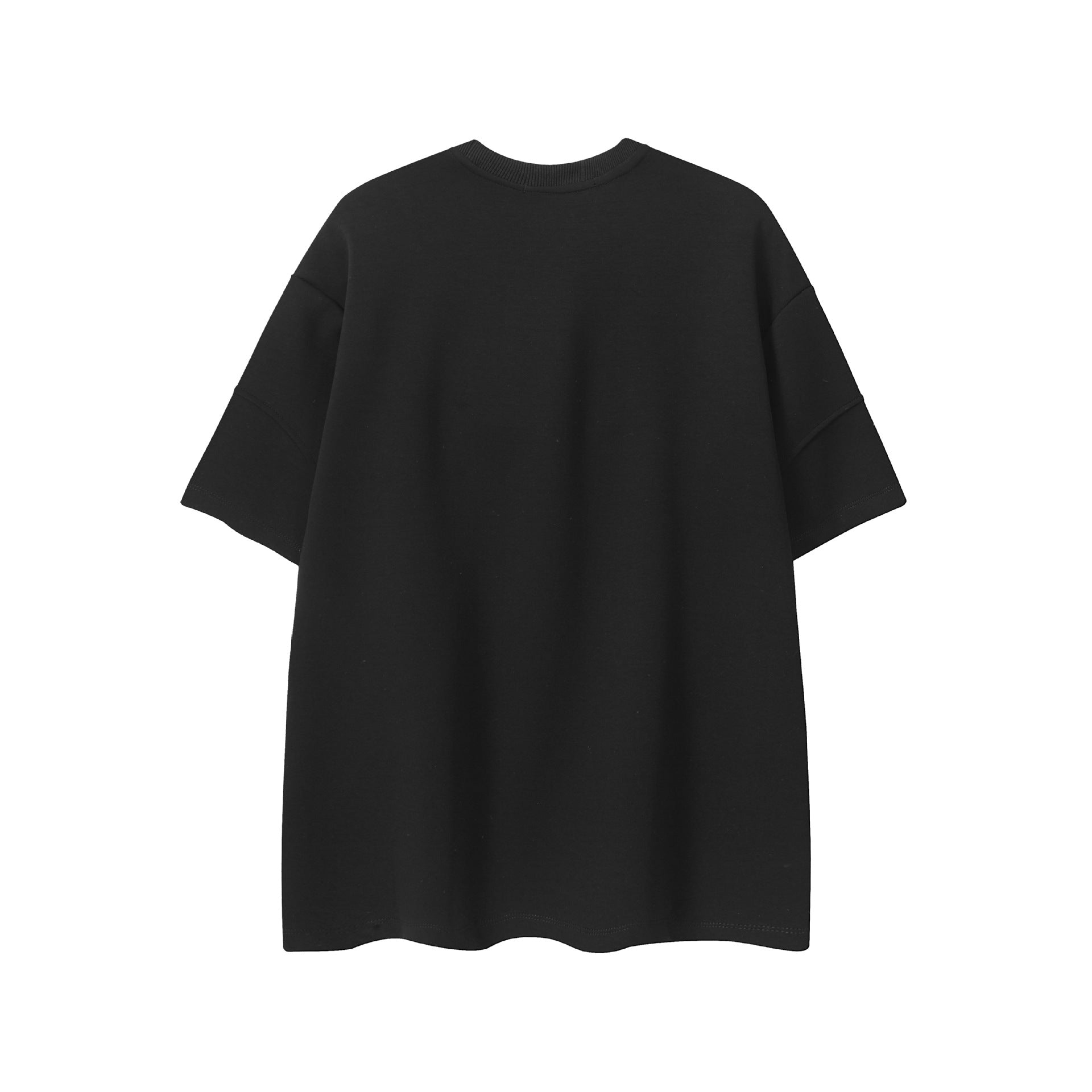 Patchwork Design Short Sleeve T-Shirt