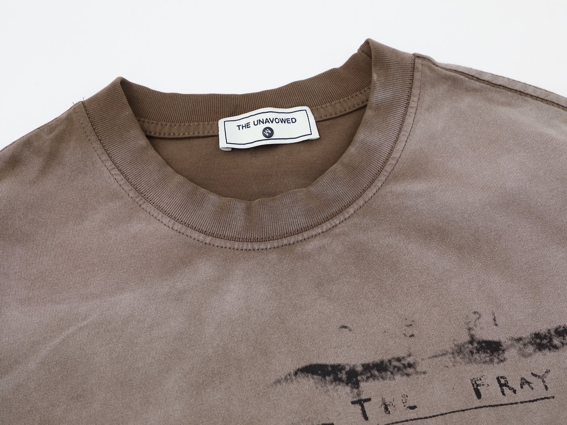 Dark Graffiti Print Short Sleeve T-Shirt