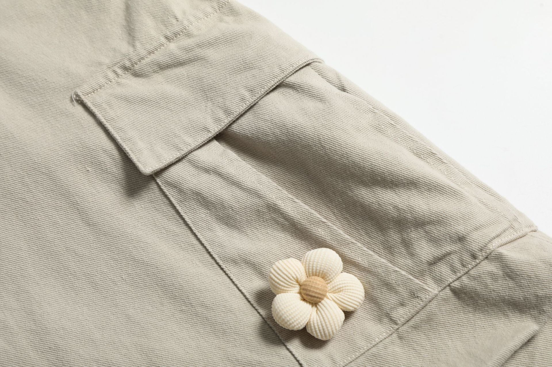 Multi-Pocket Straight Short Cargo Pants