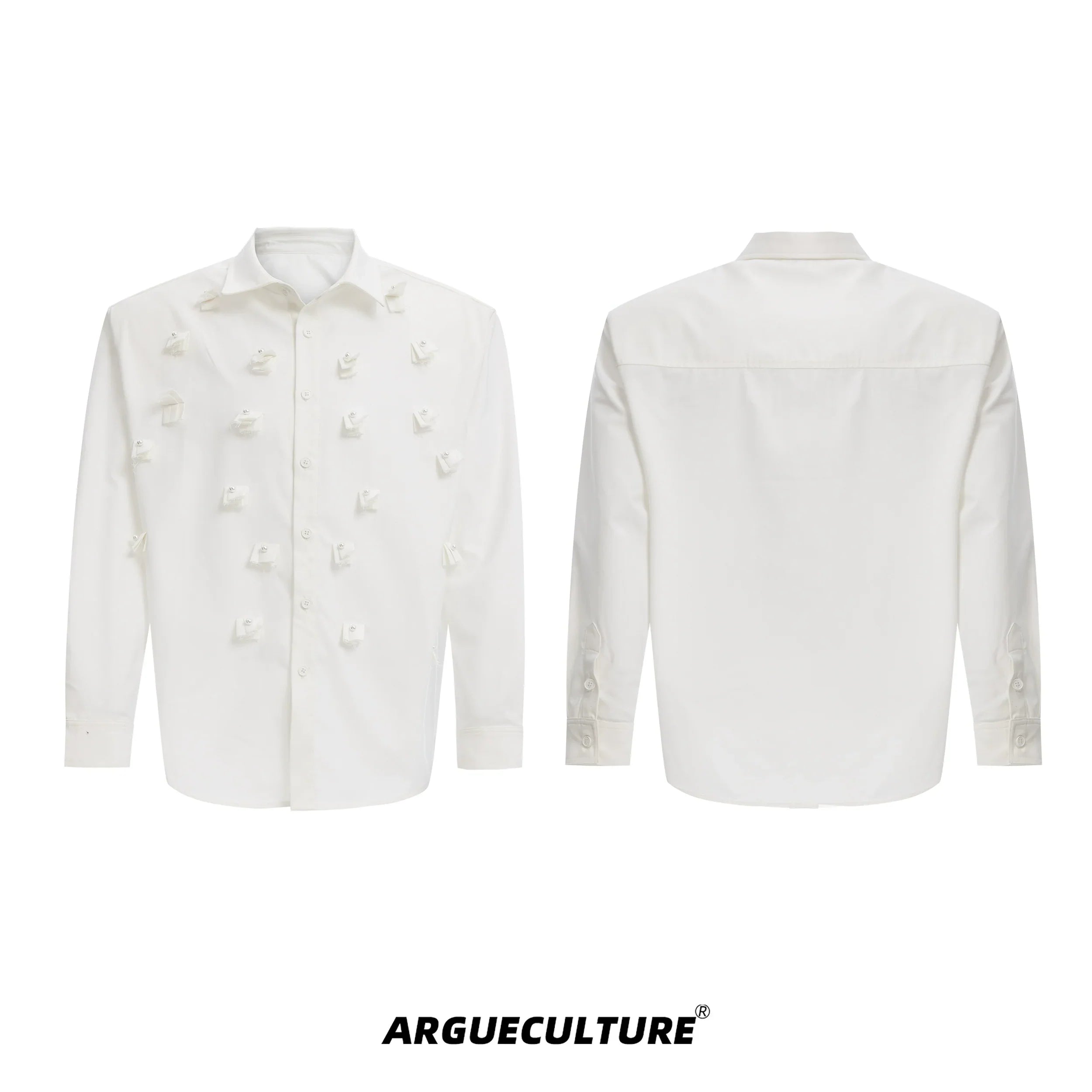 Pearl Decor Long Sleeve Shirt