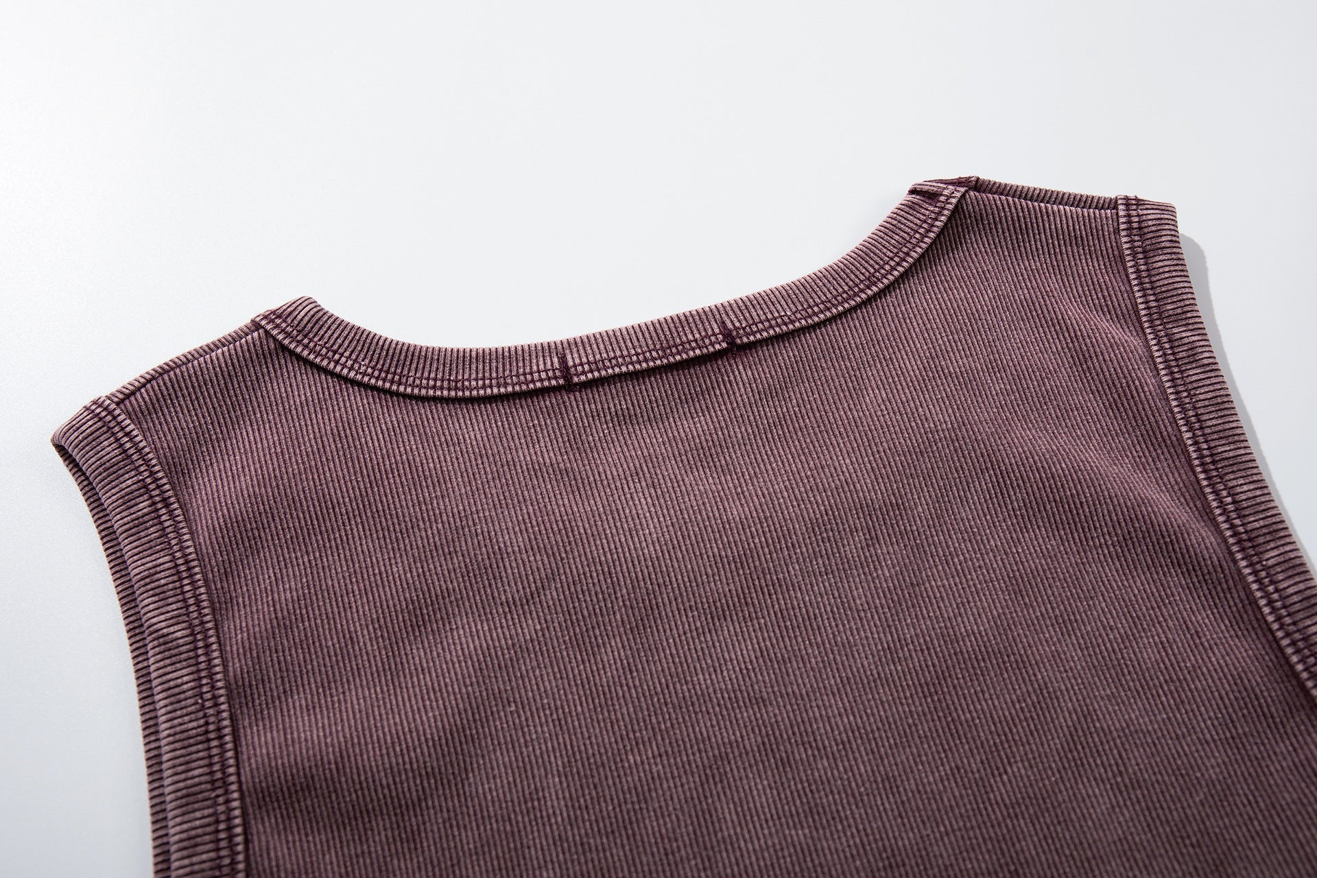 Washed Rib Tank Top