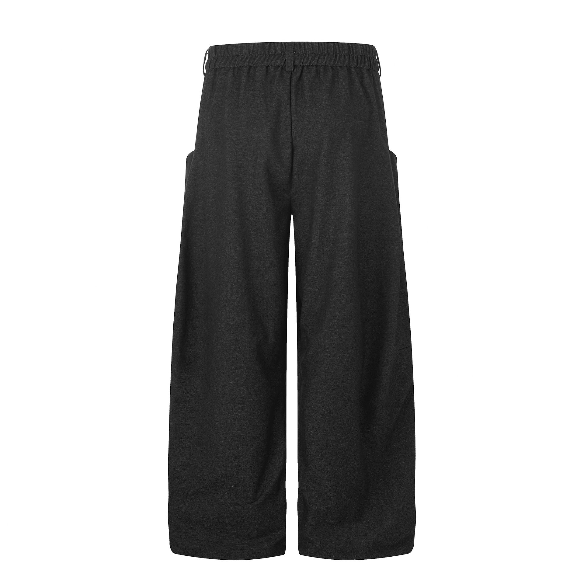 Deconstruction Draped Wide Leg Trousers
