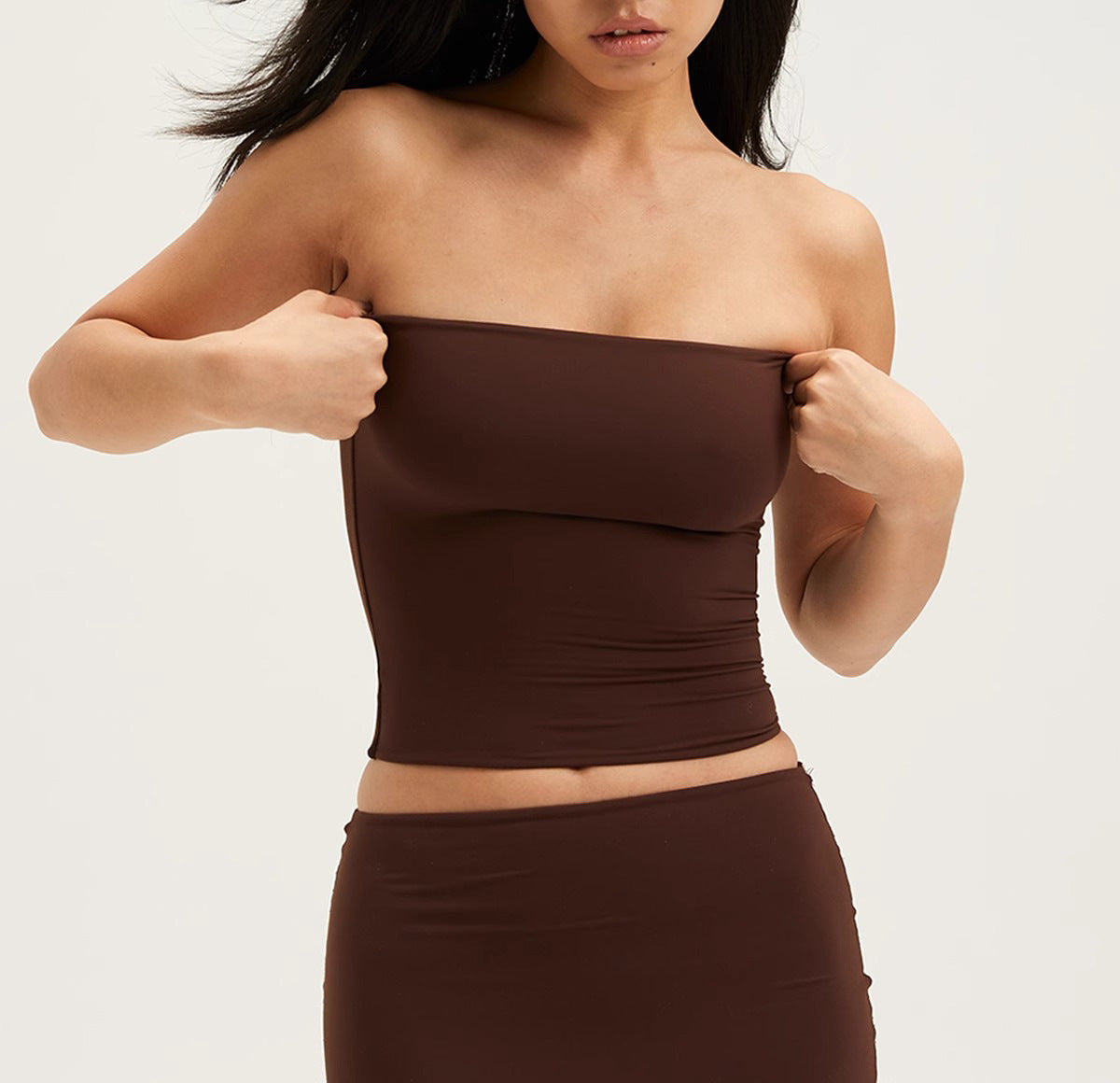 Strapless Bandeau Tube Top