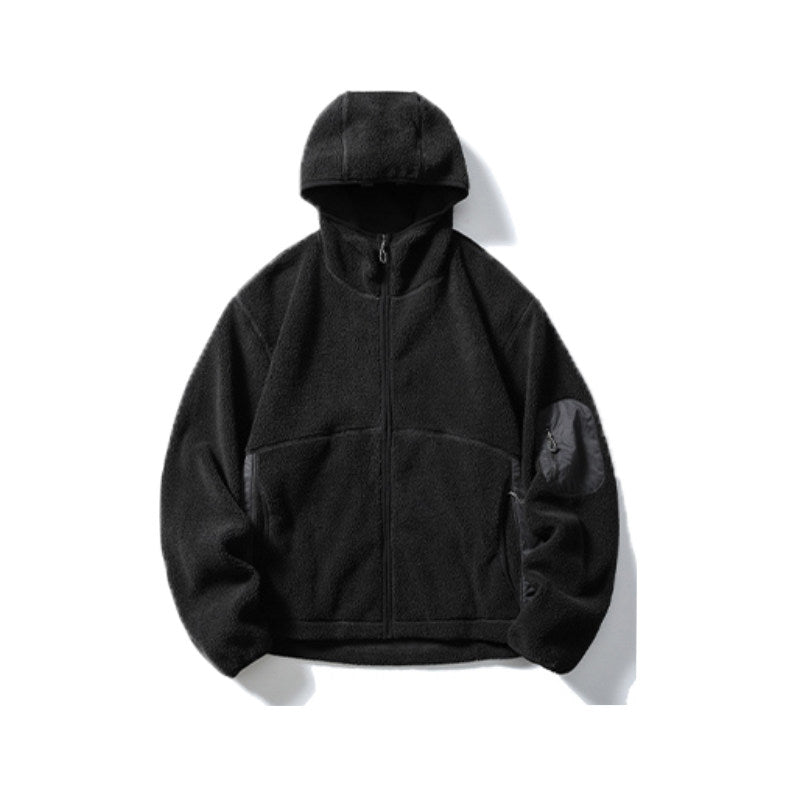 Fleece Zipper Hoodie & Drawstring Sweat Pants Setup