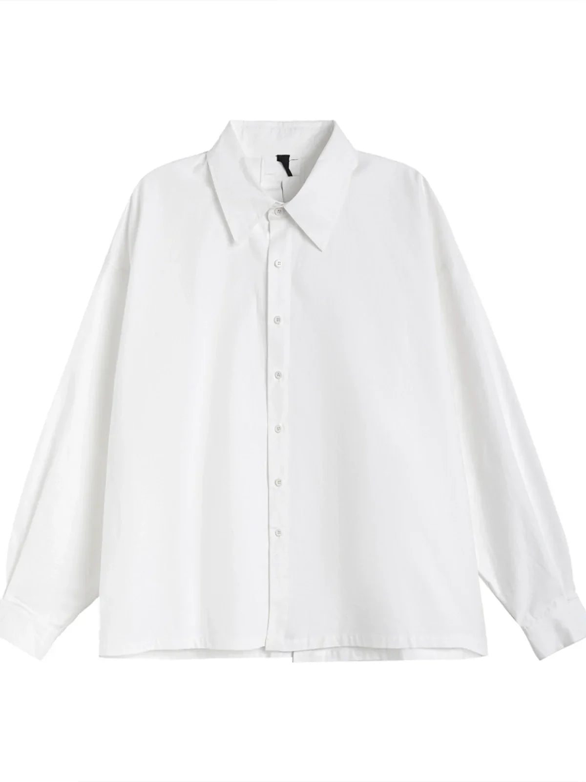 Stitch Design Oversize Long Sleeve Shirt