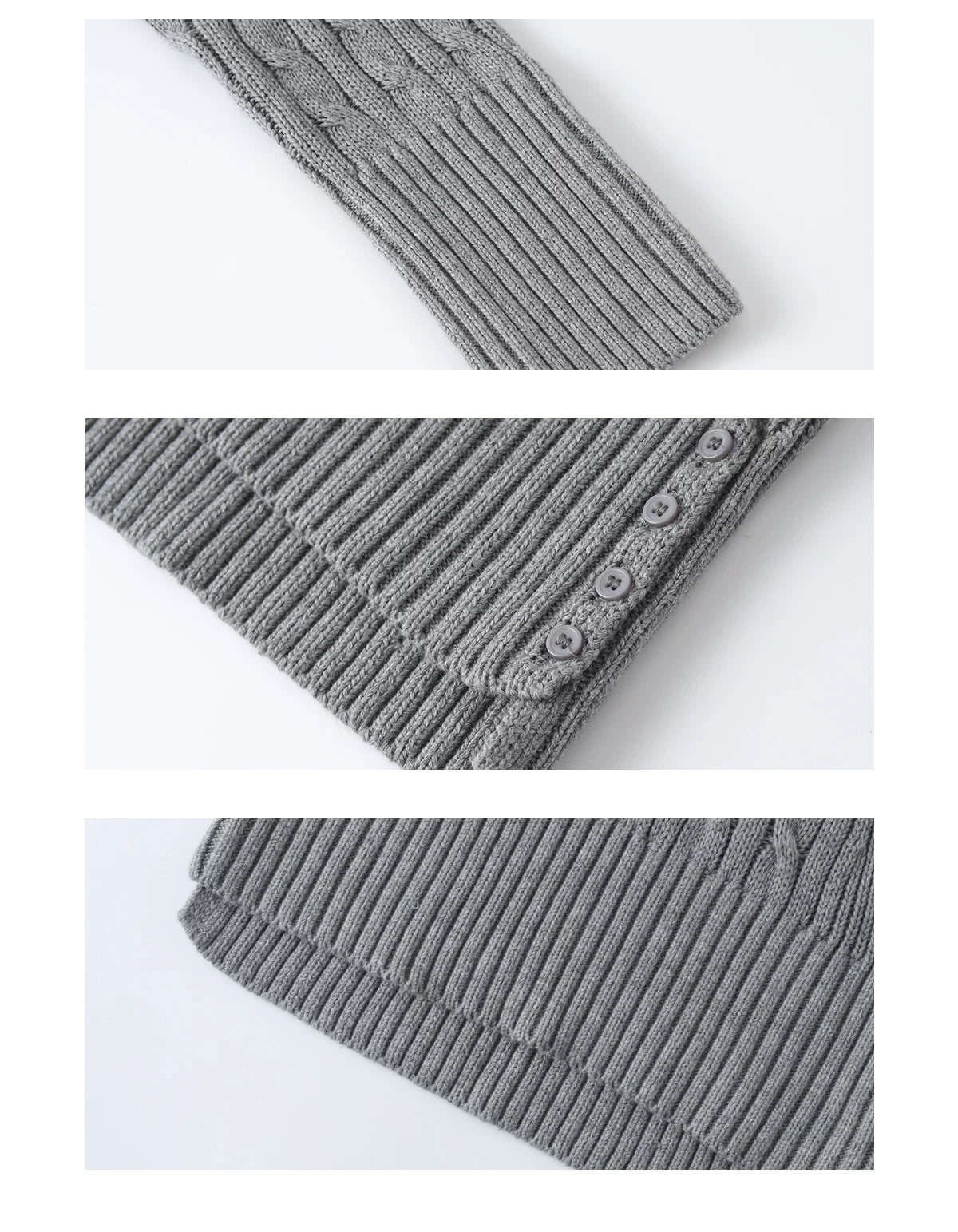 Slim Fit Polo Knit Sweater