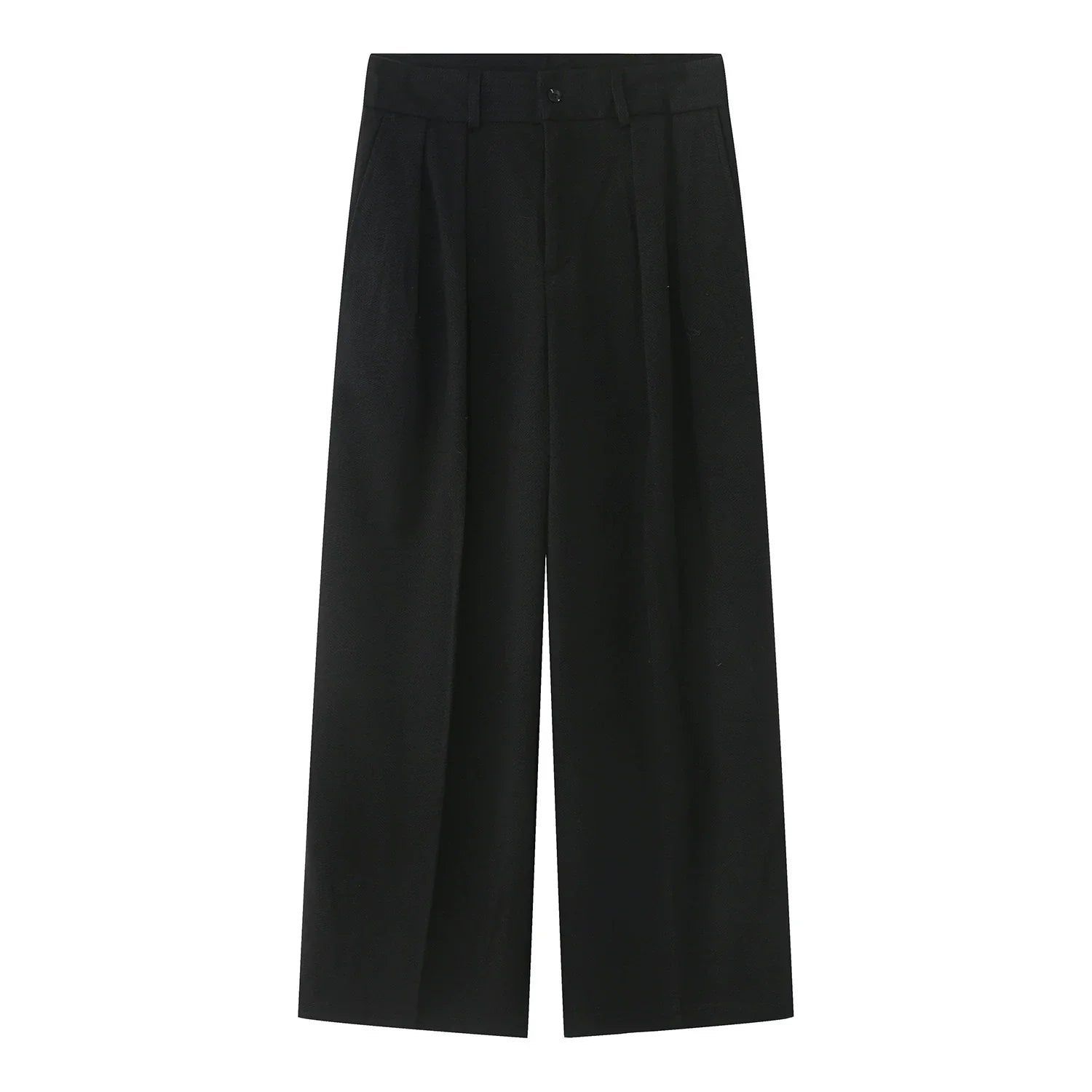 Short Tailored Jacket & Wide Leg Trousers Setup