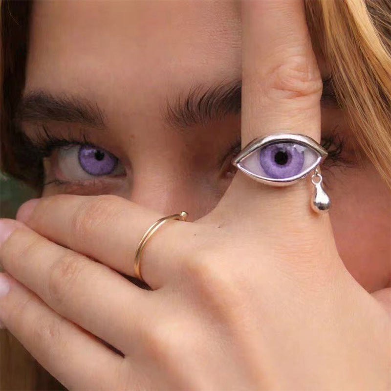 Purple Rhythm Demon Eyes