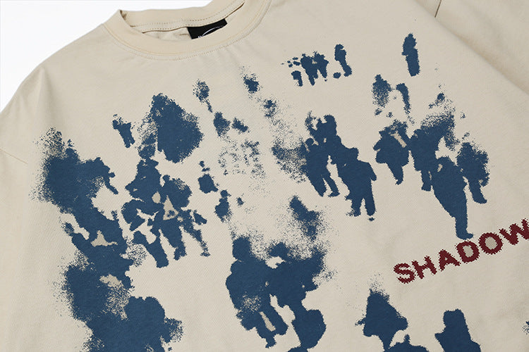 T-shirt grafica Shadow Steps