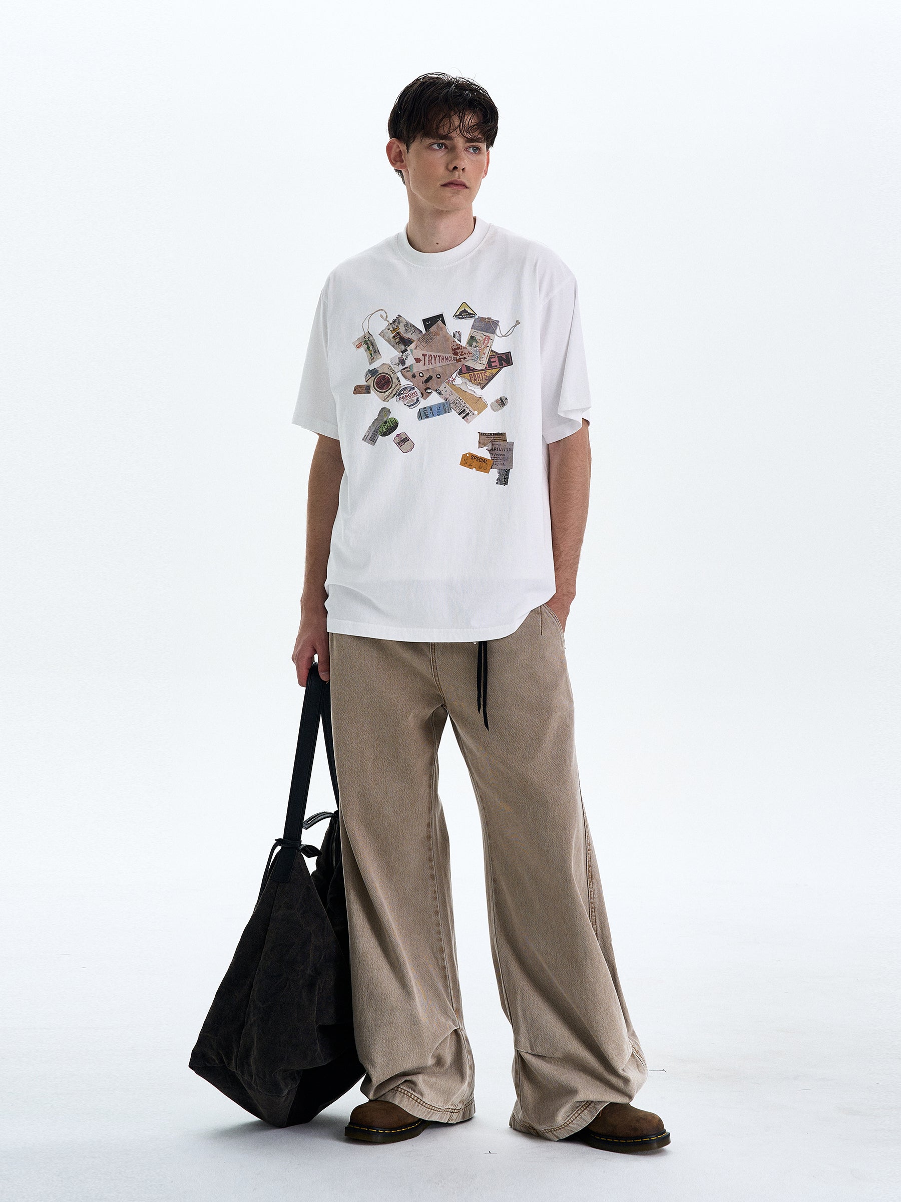 Vintage Fun Print T-shirt