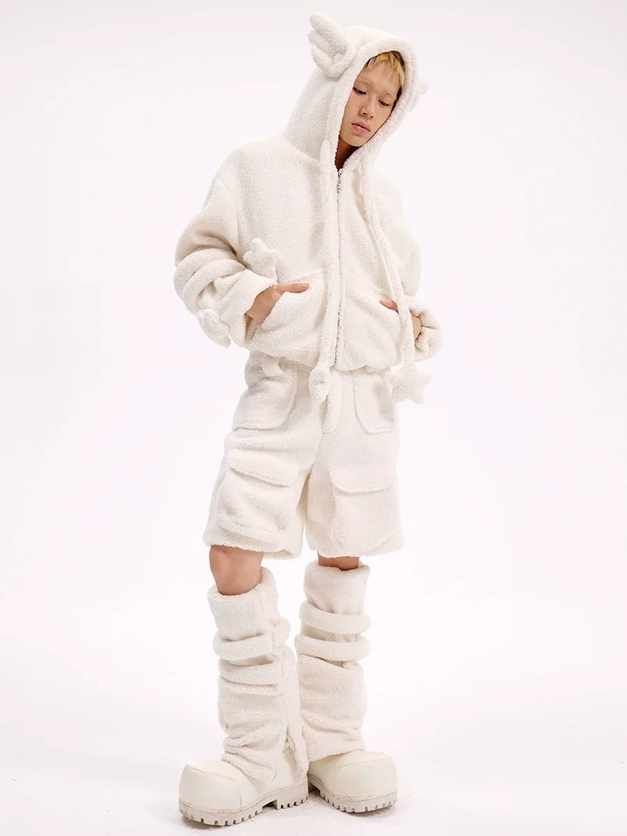 Chaqueta de forro polar con cremallera Angel
