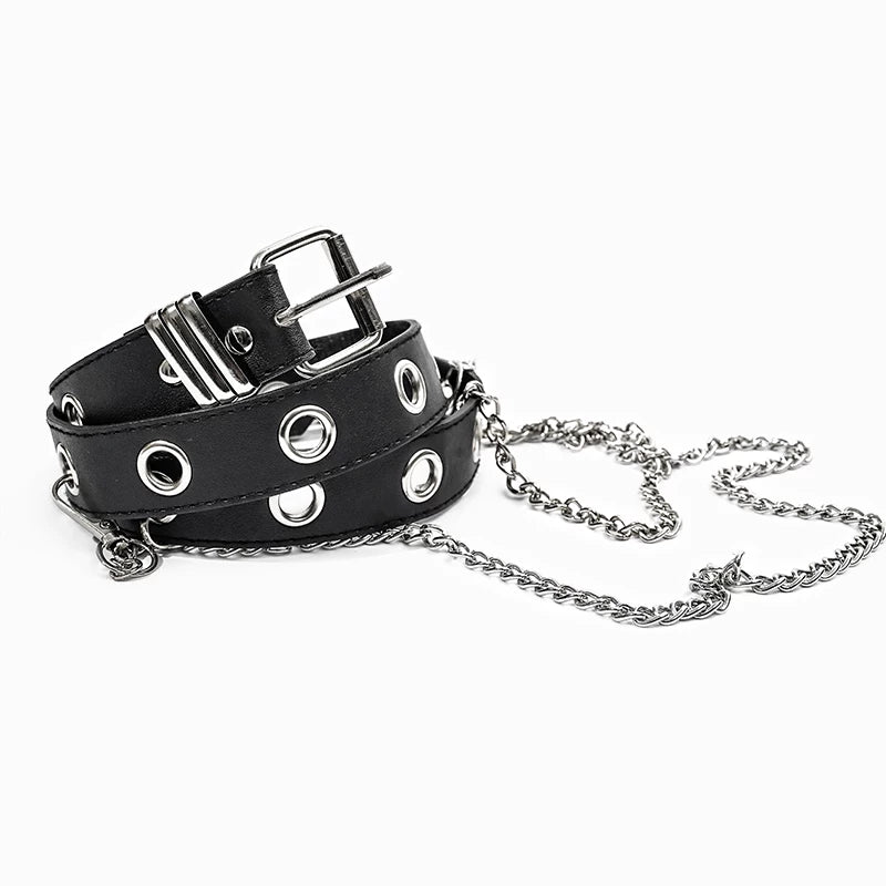 PU Leather Design Metal Buckle Belt
