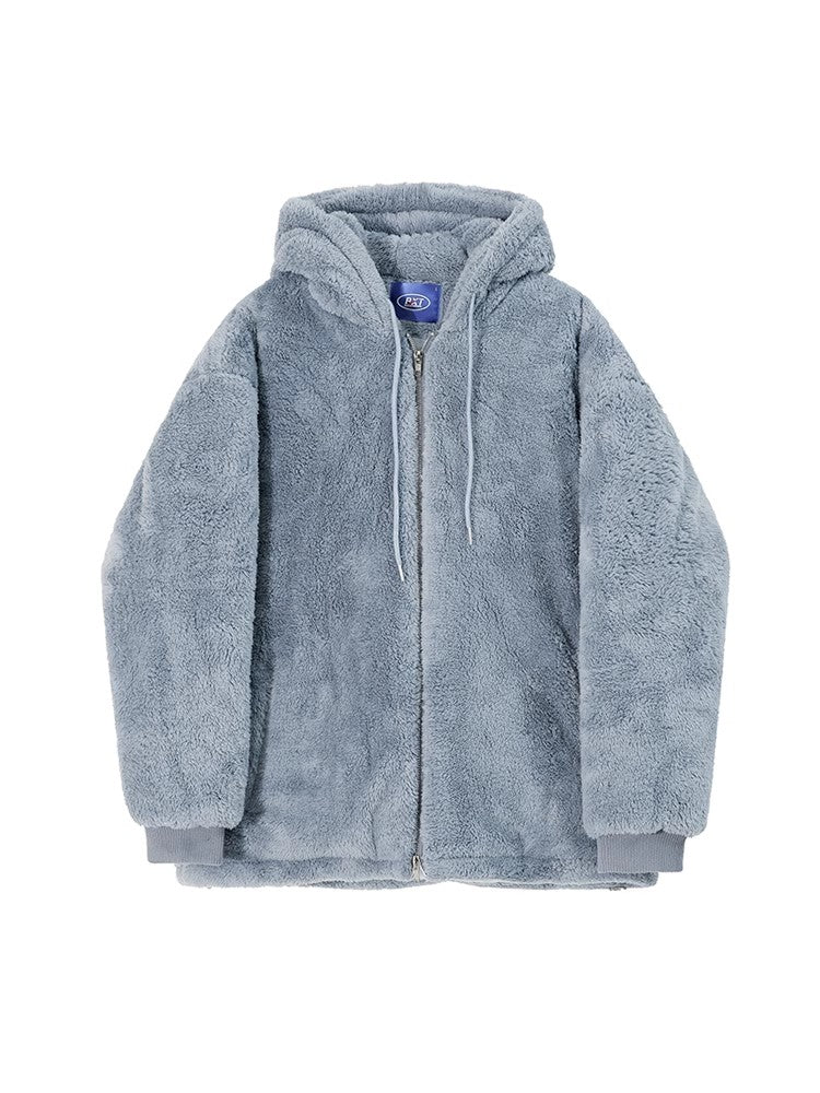 Furry Hooded Jacket