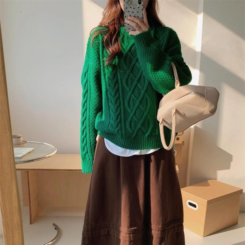 Vintage Forest Crew Neck Pullover