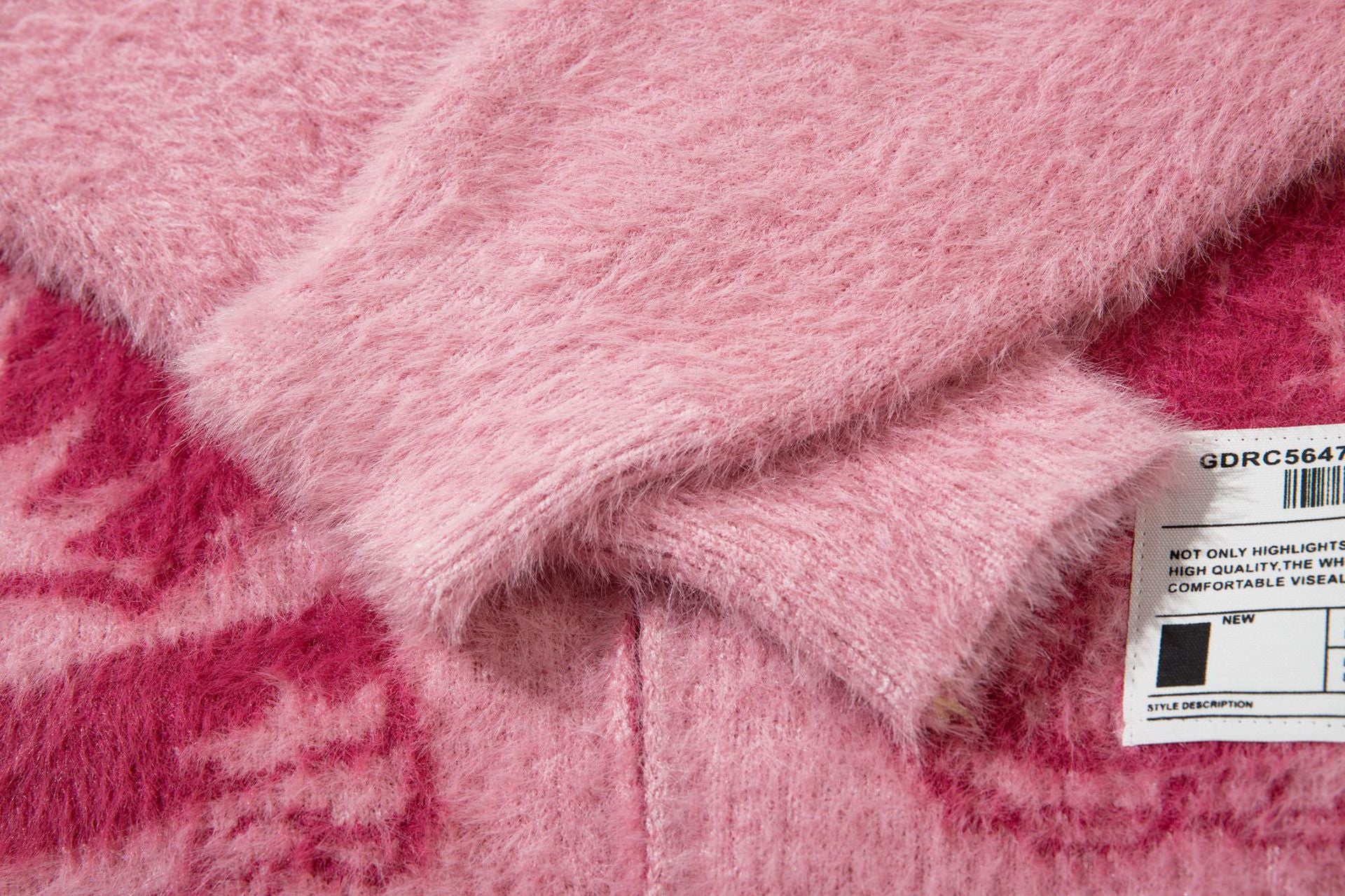 Suéter suelto de jacquard de anime