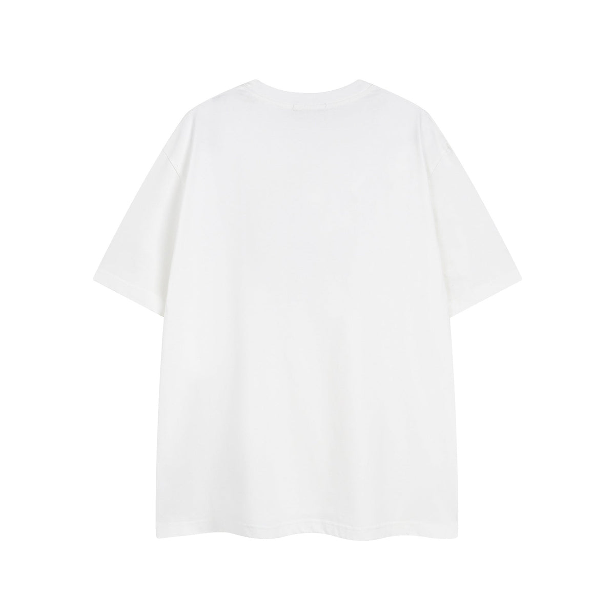 Washed Graphic Car Print Short Sleeve T-Shirt