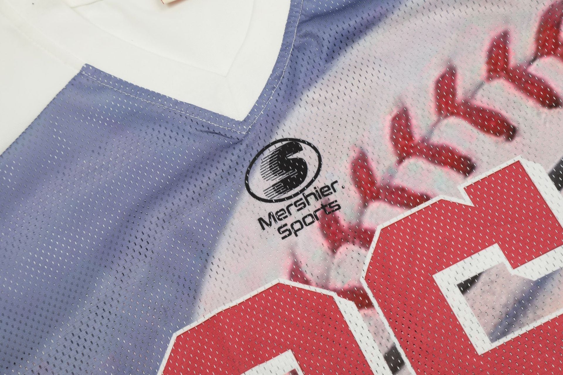 Maillot ample à imprimé rétro