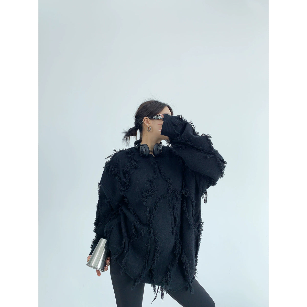 Oversized Thick Pullover Knit Sweater