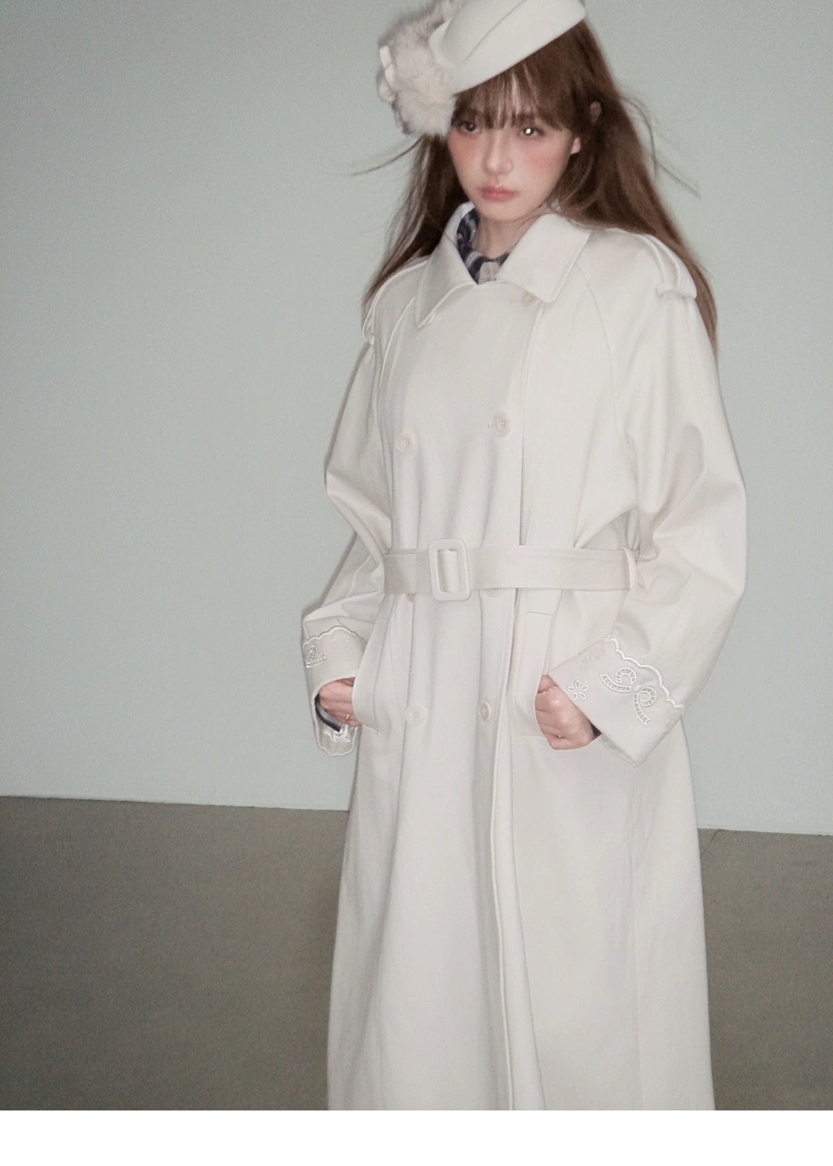Double-Breasted Trench Coat