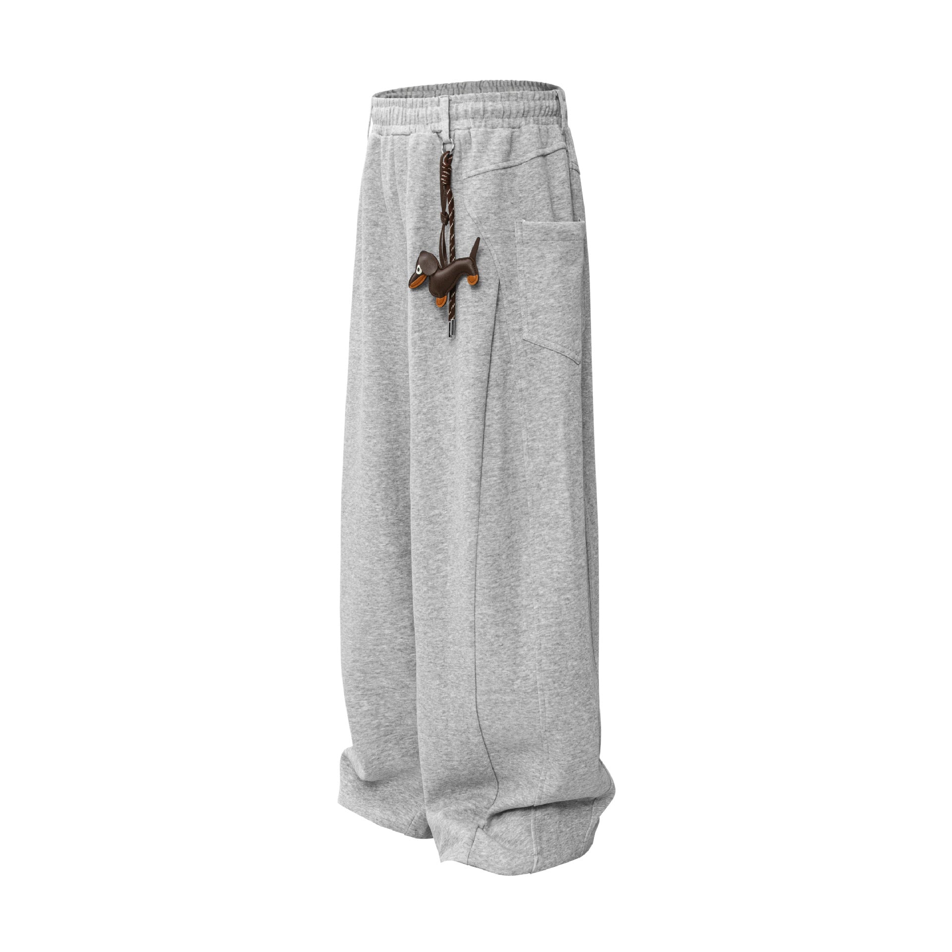 Pendant Wide Leg Barrel Sweatpants