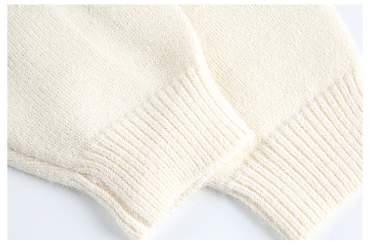 Christmas Tree Red Crew Neck Sweater