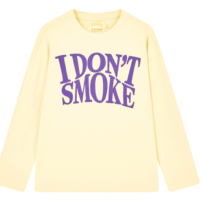 Oversize Cotton Long Sleeve Round Neck Sweatshirt