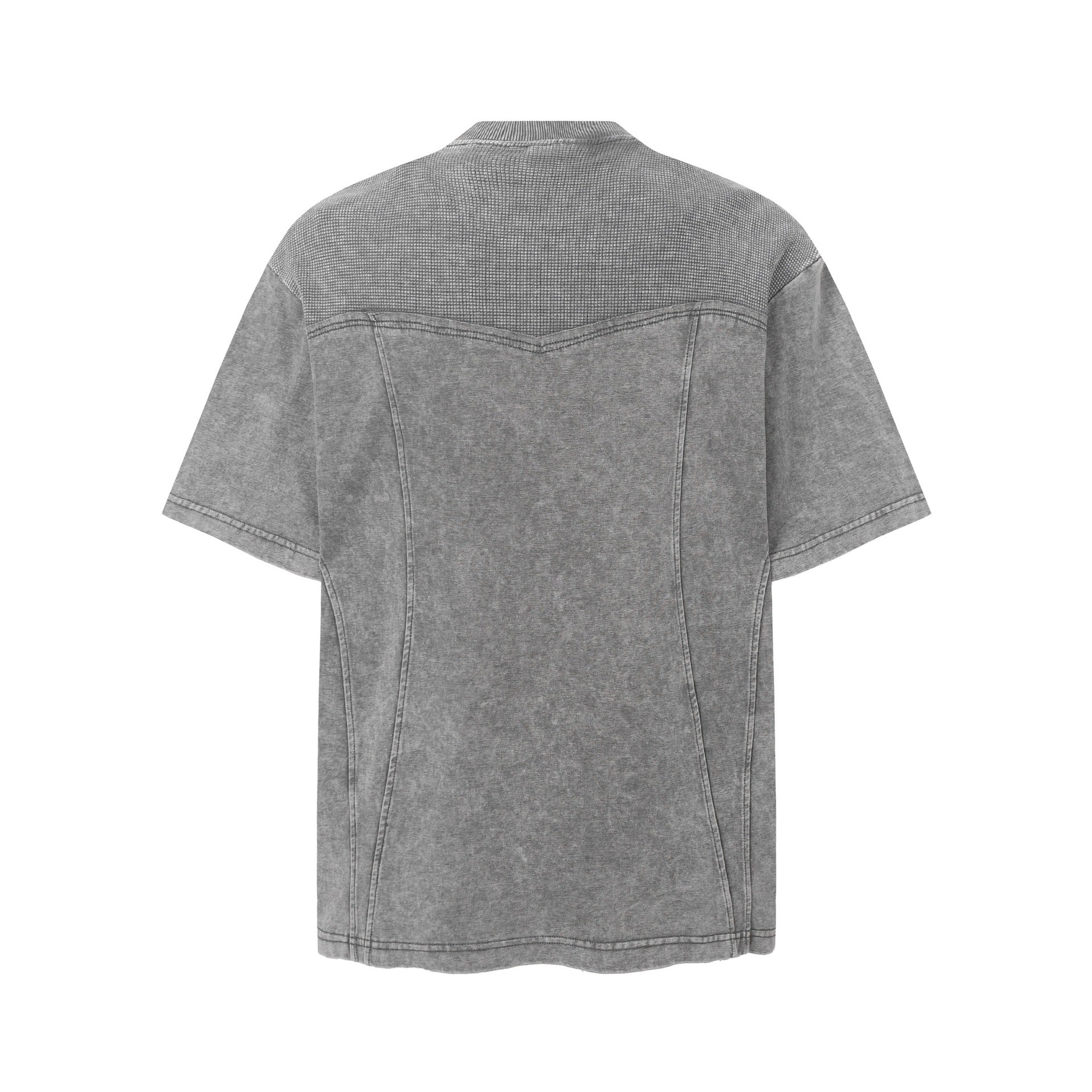 Waffle Washed Short Sleeve T-Shirt