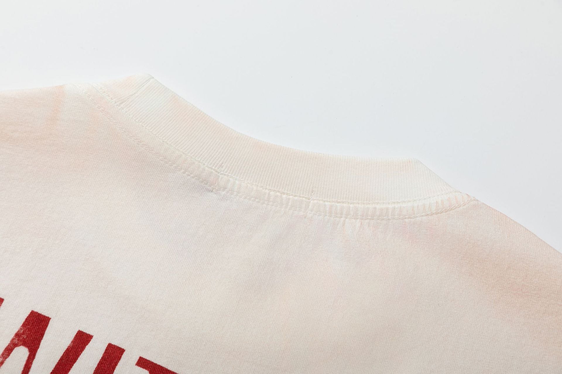 Washed Figure Graphic Short Sleeve T-Shirt