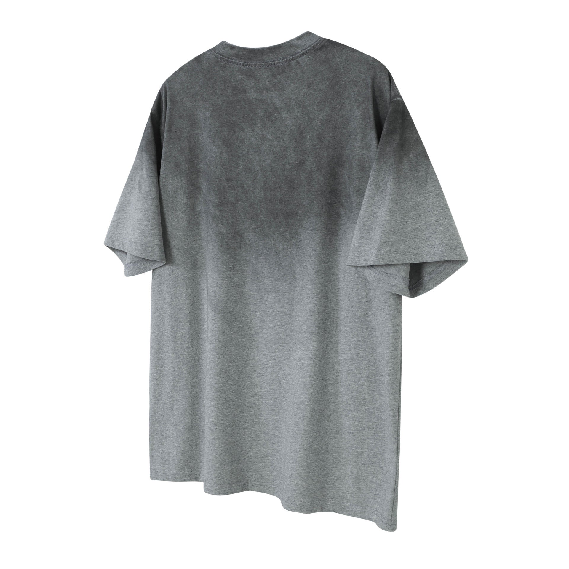 Damage Letter Print Short Sleeve T-Shirt