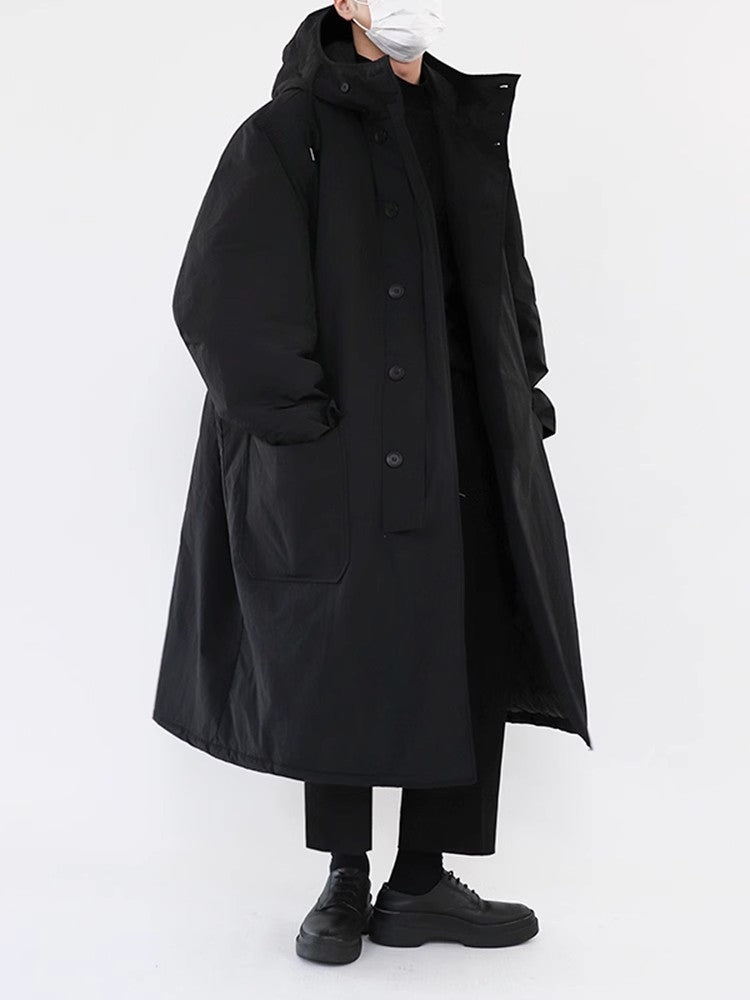 Oversize Hooded Padded Coat
