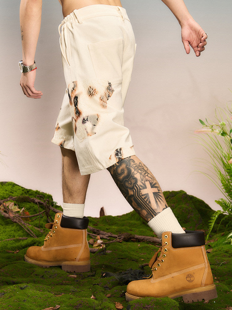 Burn Print Short