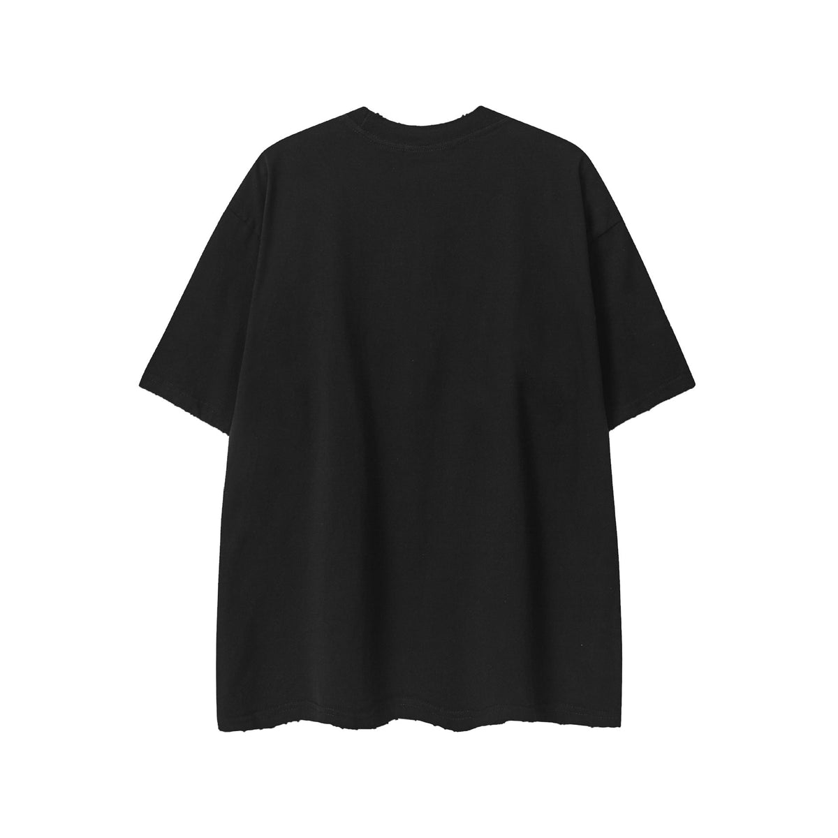 Damage Animal Print Short Sleeve T-Shirt