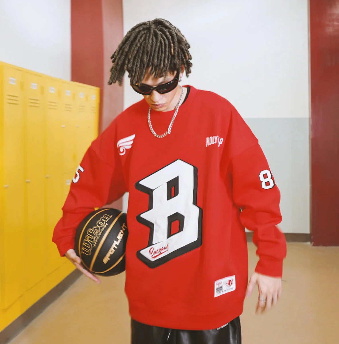 Unisex B Holycrap Oversized Sweatshirt