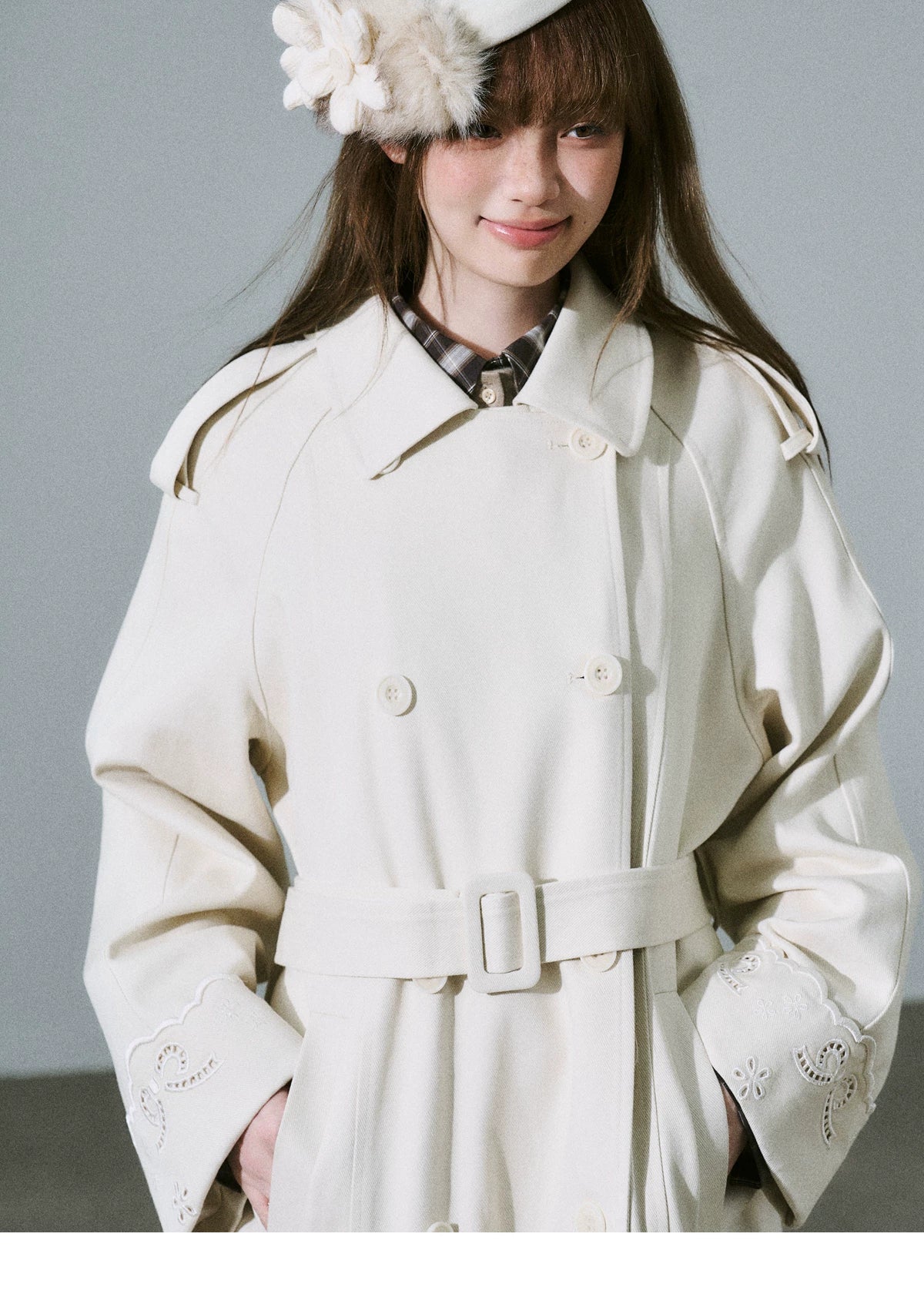 Double-Breasted Trench Coat