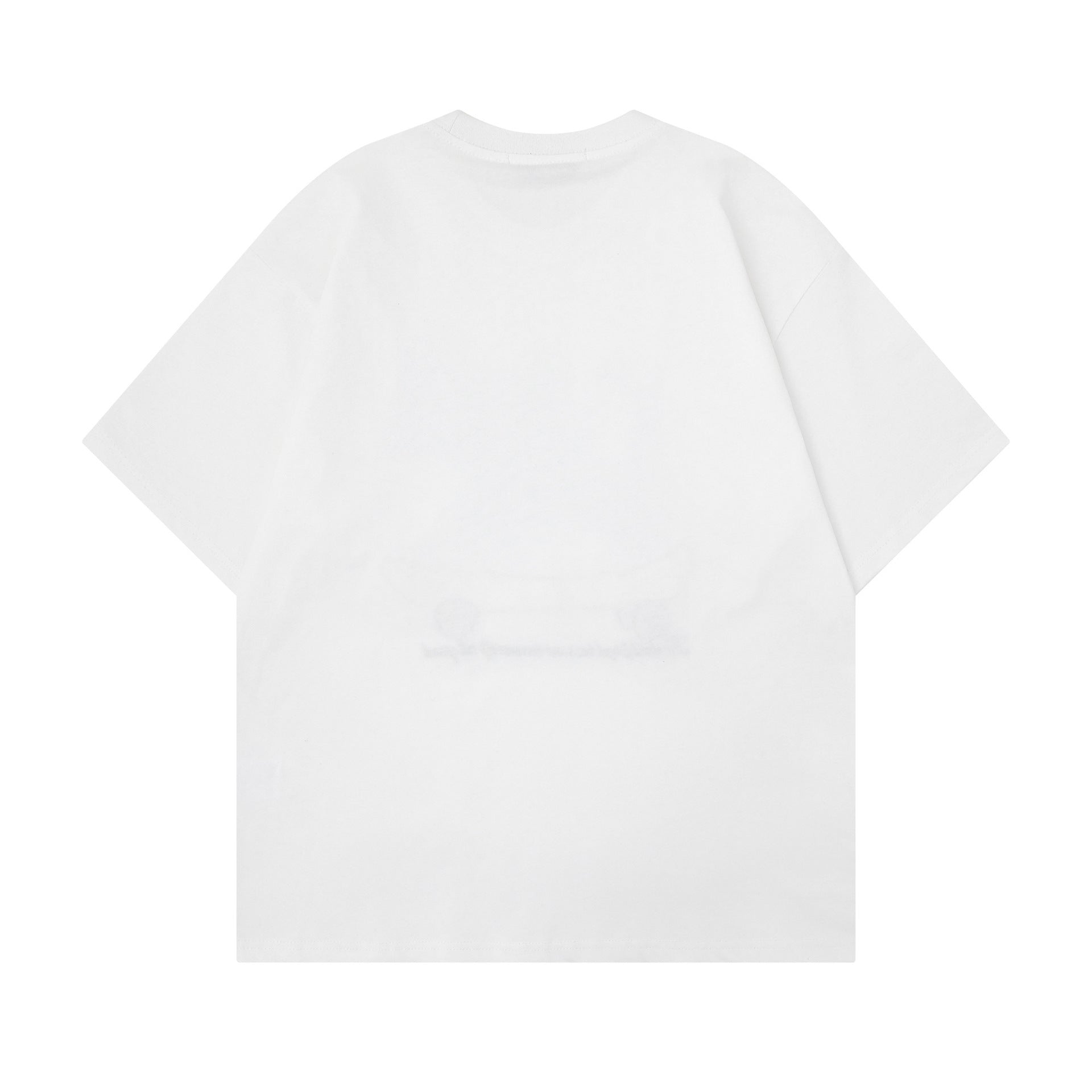 Cat Applique Embroidery Short Sleeve T-Shirt