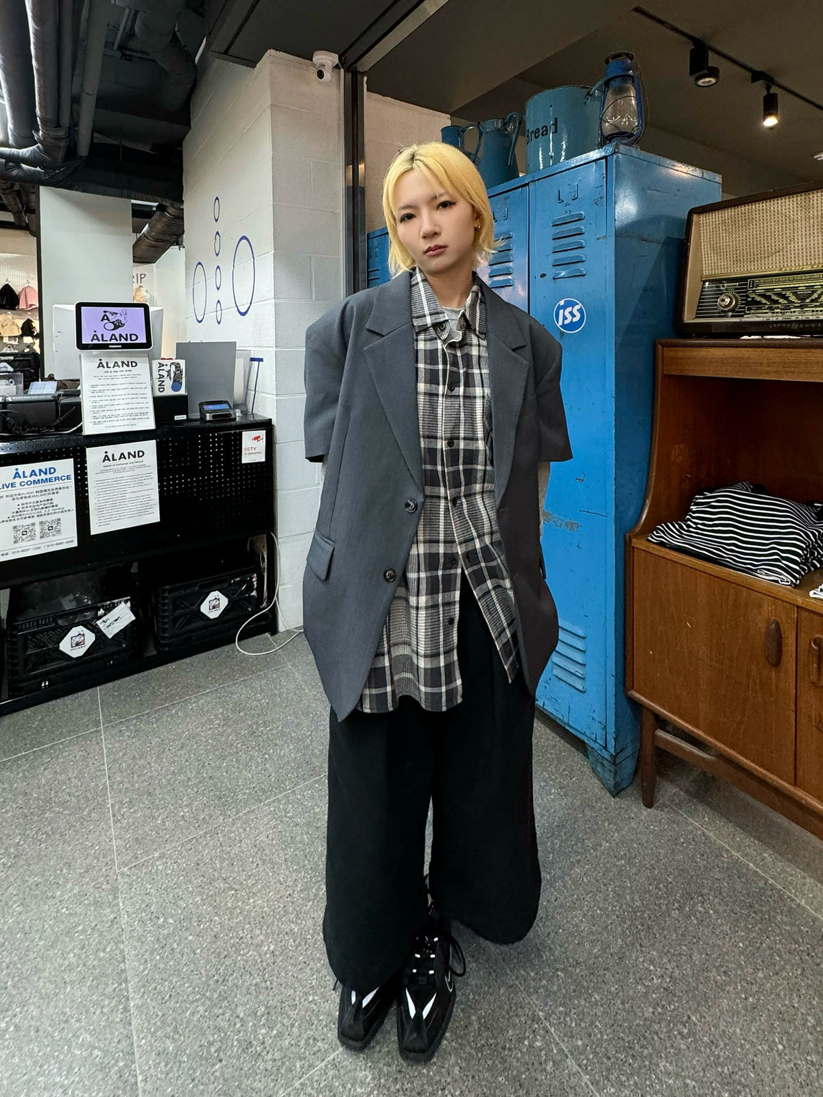 Draped Academy Short Sleeve Tailored Jacket & Draped Trousers Setup