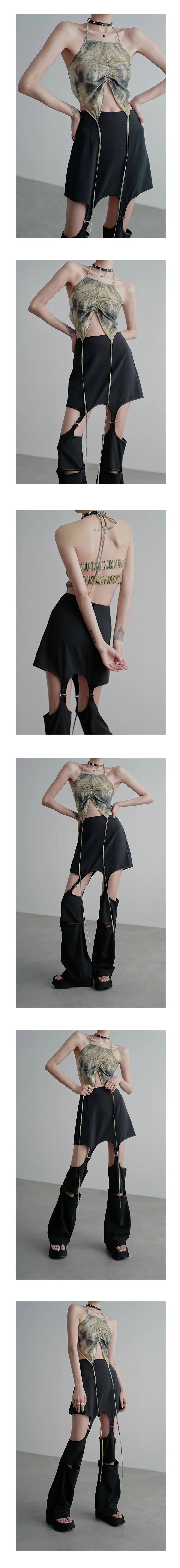 Print Reversible Two-Wear Small Camisole