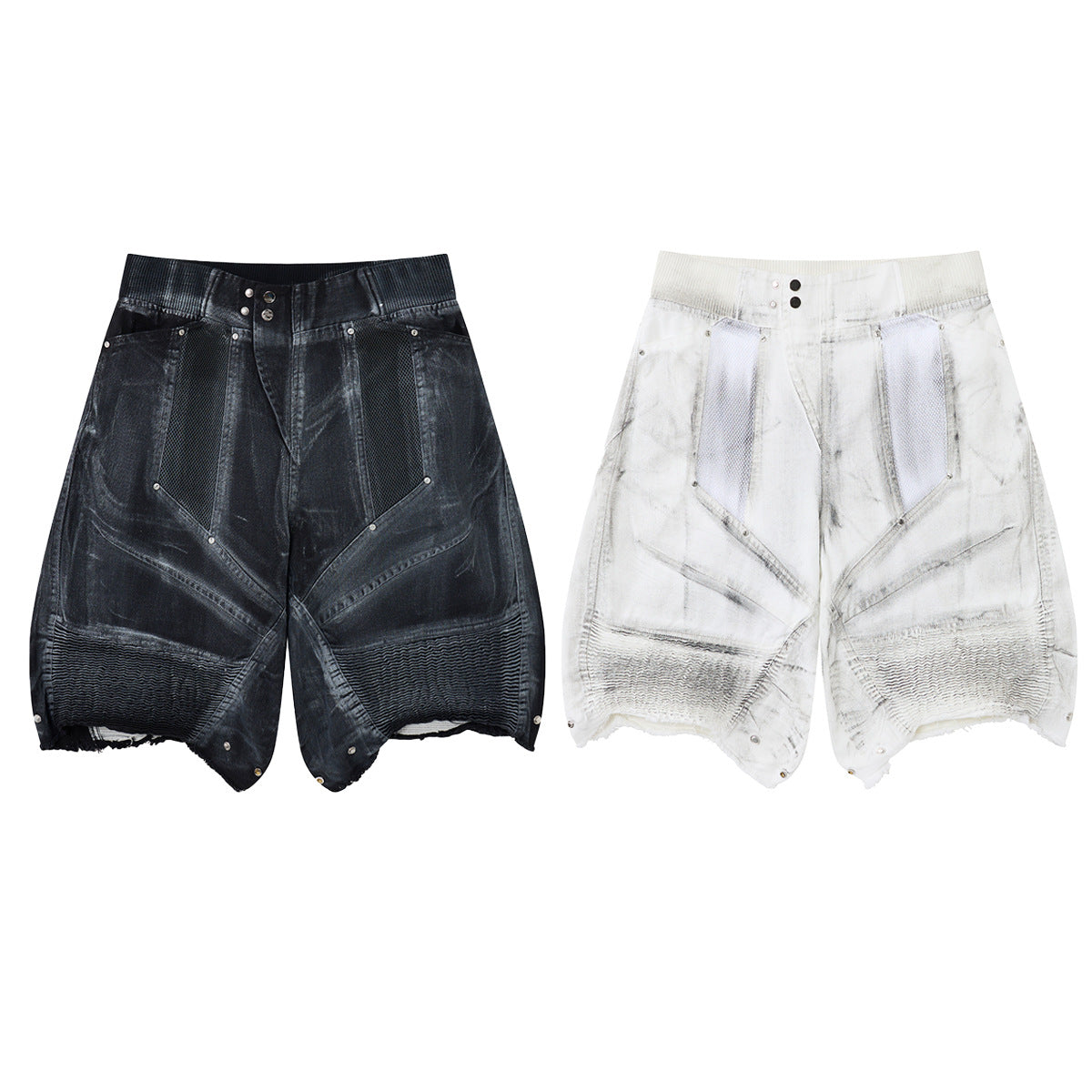 Damage Baggy Jort