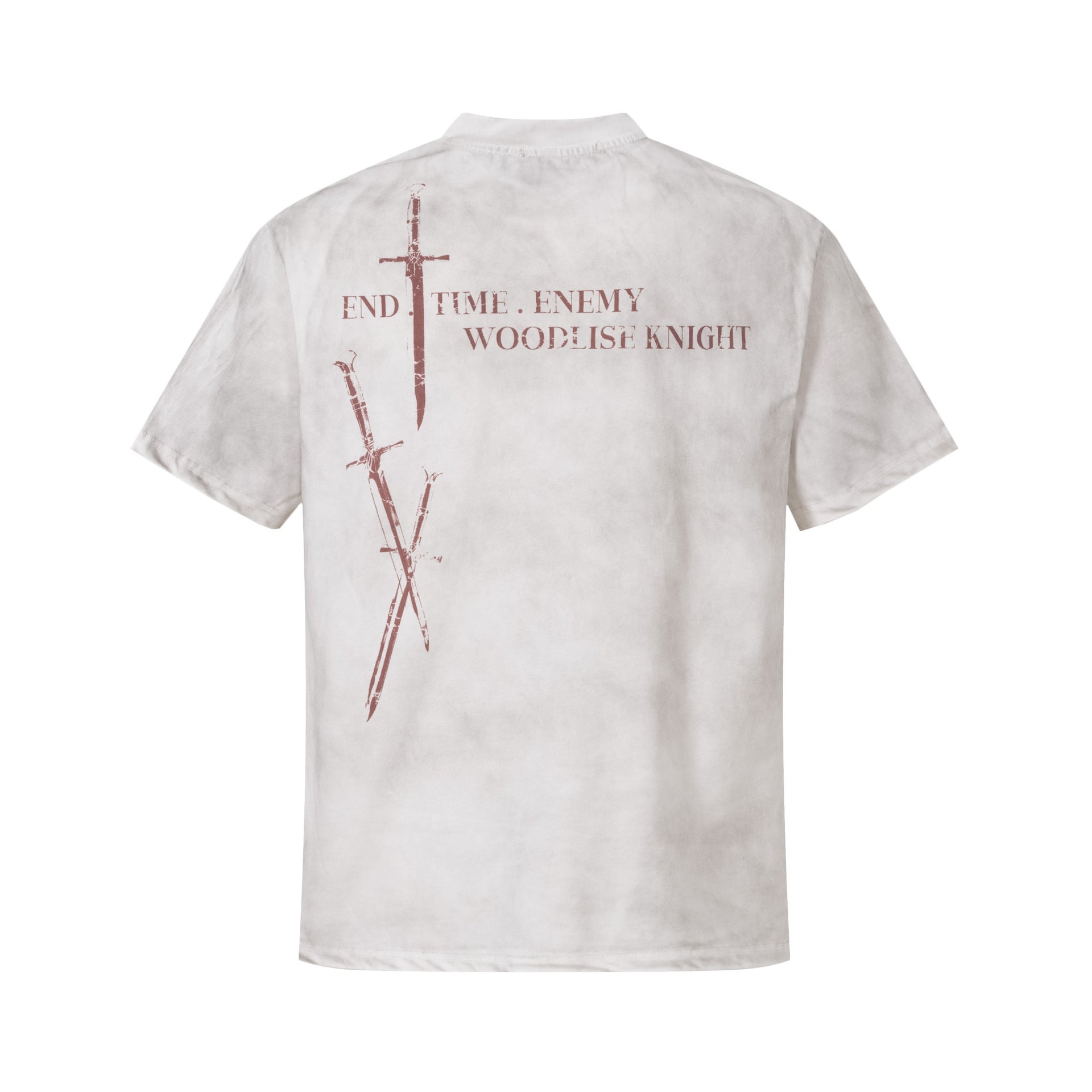 Washed Graphic Print Short Sleeve T-Shirt