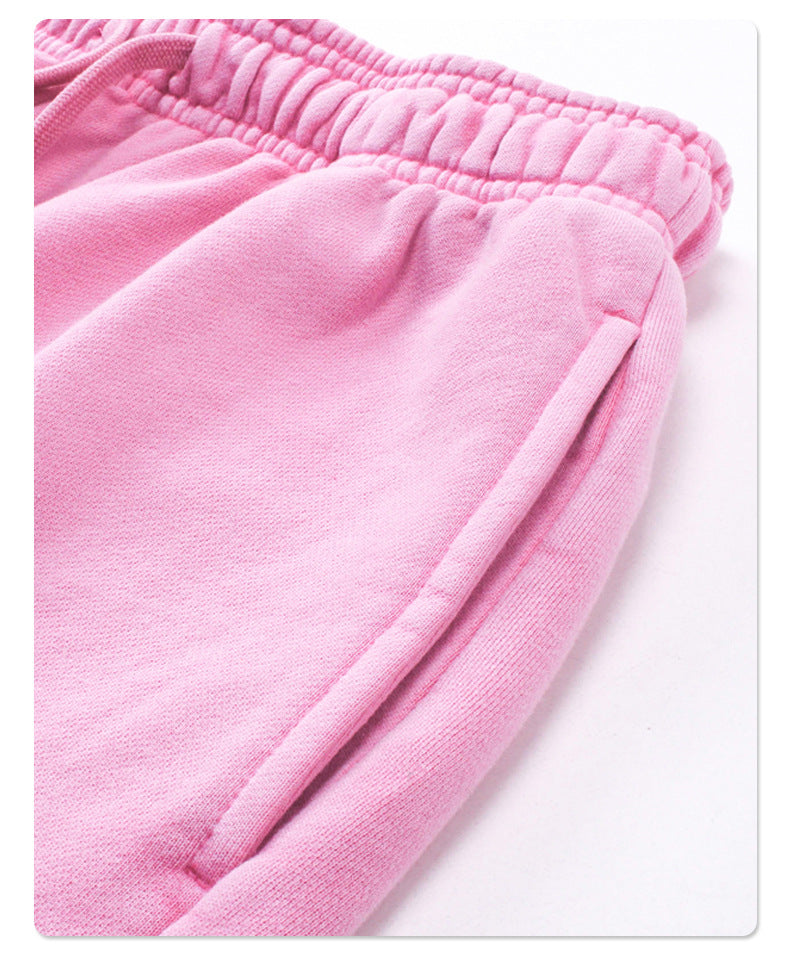 Washed Dyed Oversize Damage Short-sleeve T-shirt & Short Sweatpants Setup