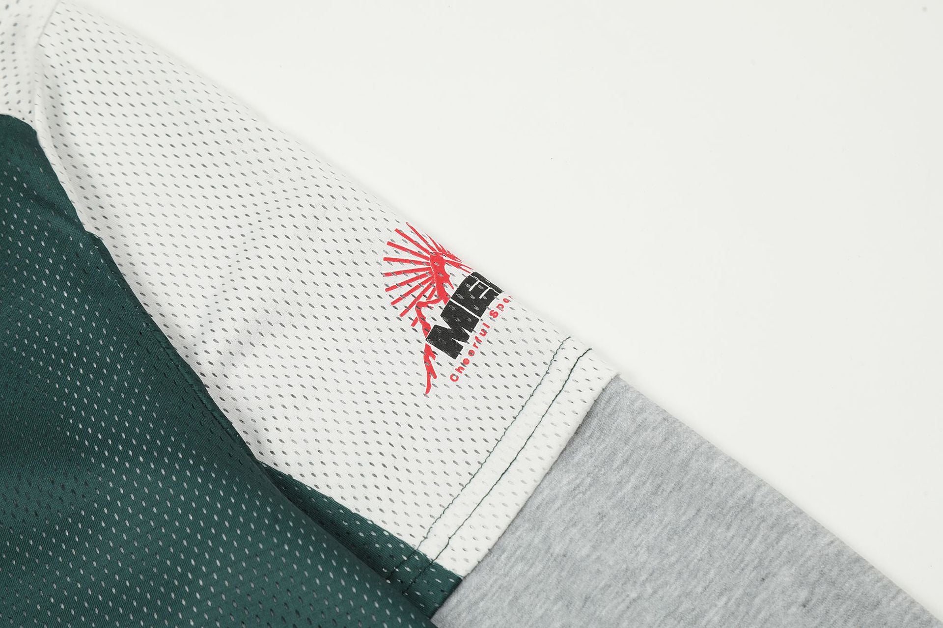 American Jersey Patchwork Hoodie