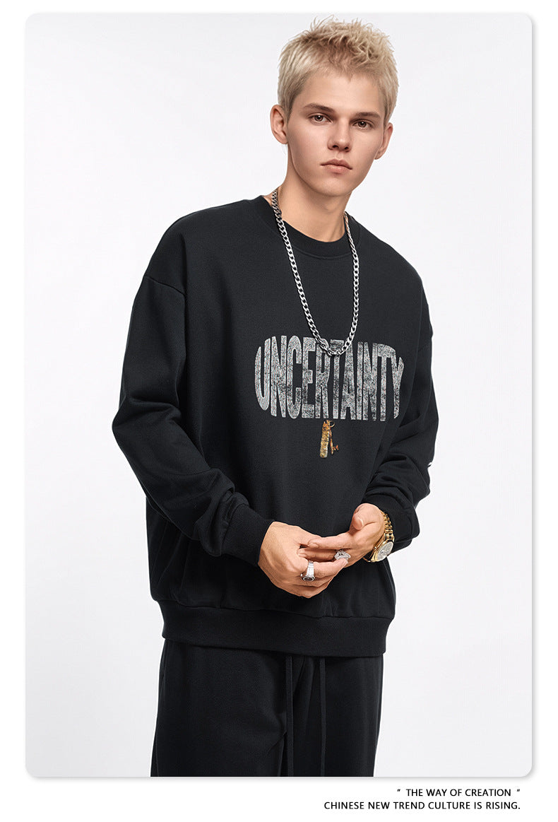 Oversize Round Neck Sweatshirt