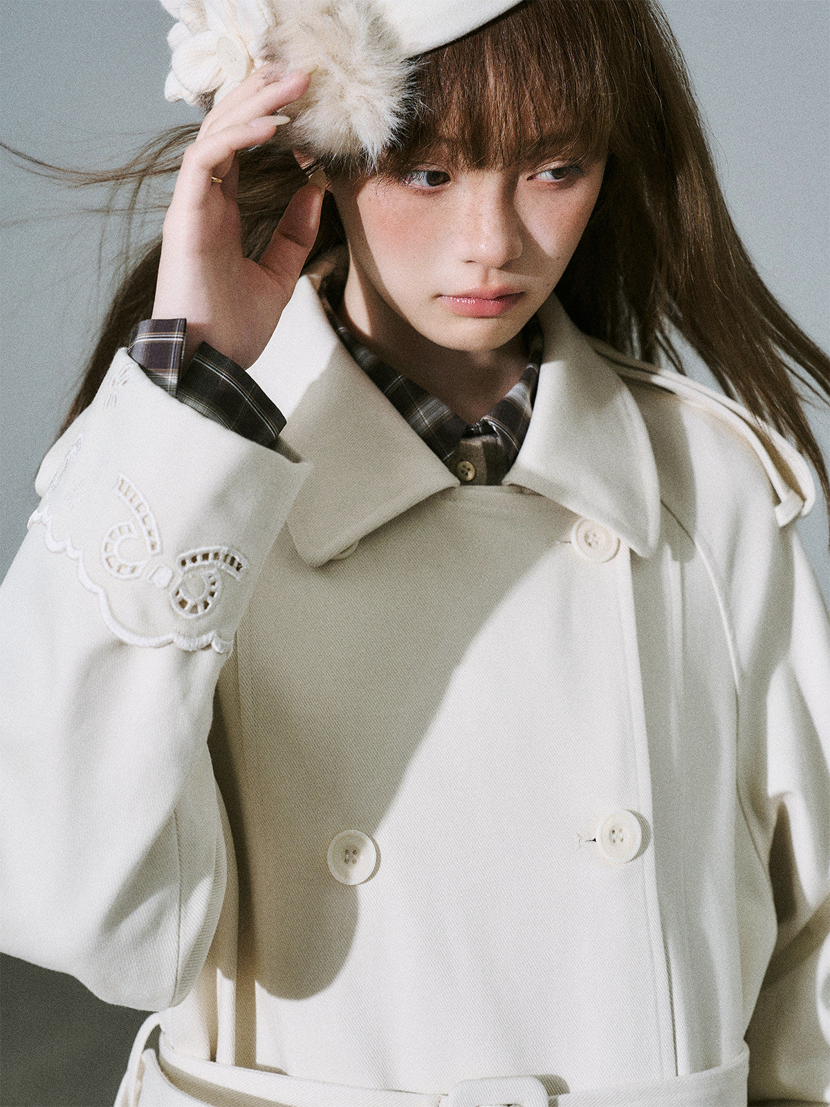 Double-Breasted Trench Coat